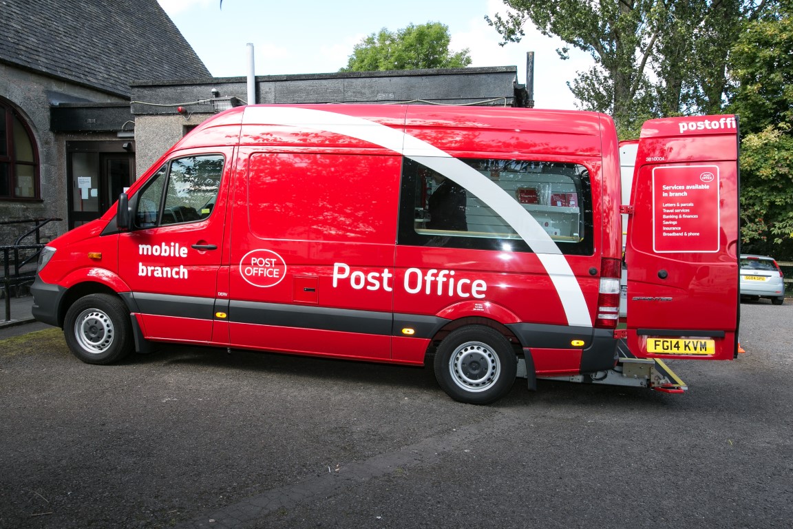 Postal Provision Returns to Eaglesham with mobile service introduced |  Jackson Carlaw